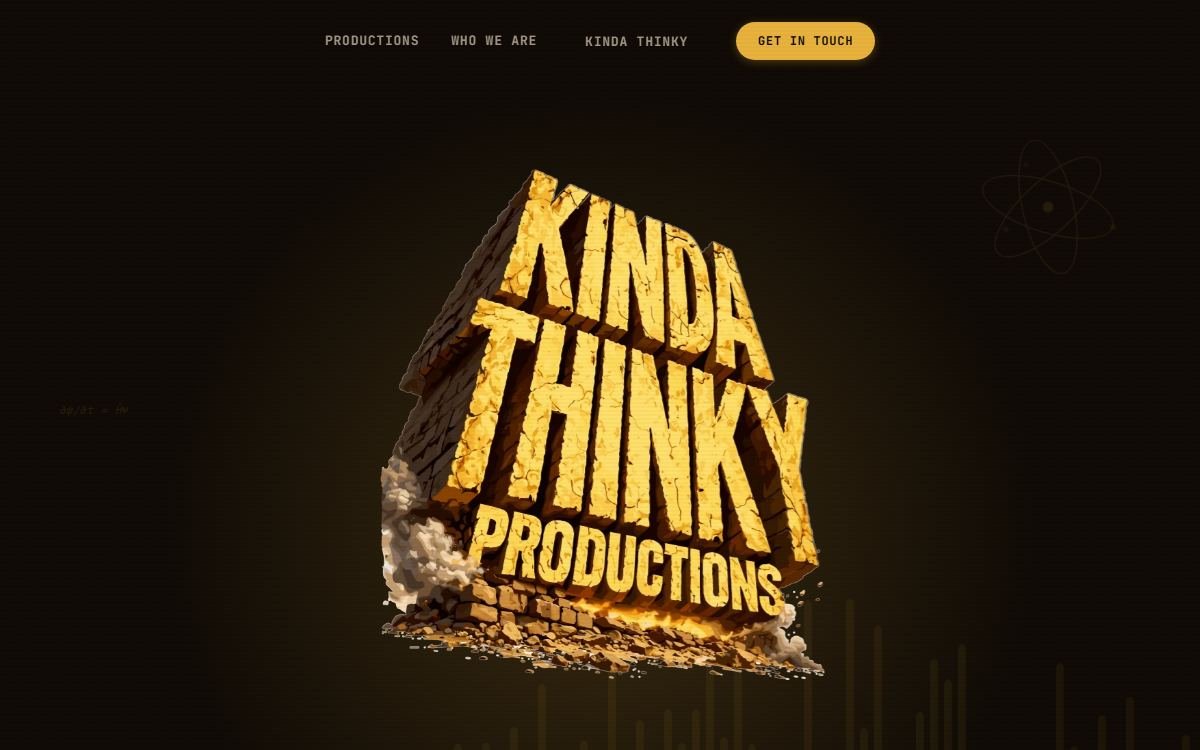 Kinda Thinky Productions live website